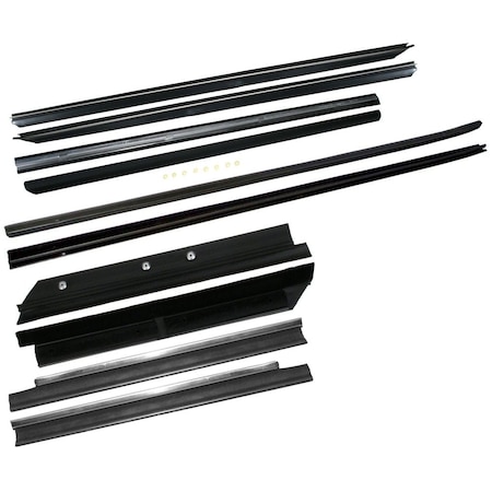 Fairchild Industries Kf4074 - 1987-1988 Mustang Belt Weatherstrip Kit, Convertible T-Top KF4074